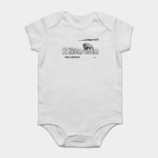 Oklahoma USA Baby Bodysuit